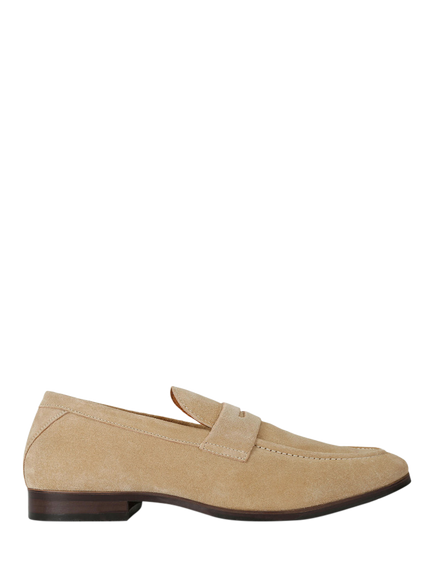 KG Kurt Geiger Freddy Slip On Brogues, Natural Beige, Natural Beige