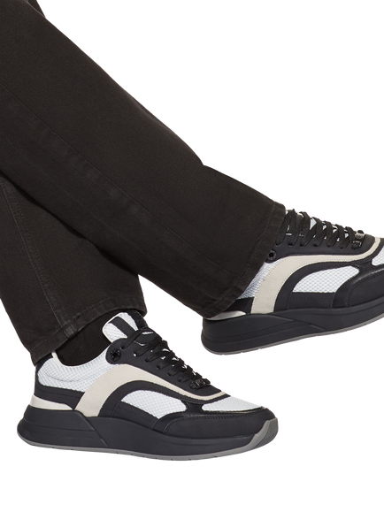 KG Kurt Geiger Jax Trainers, Black/White - view 2, Black/White