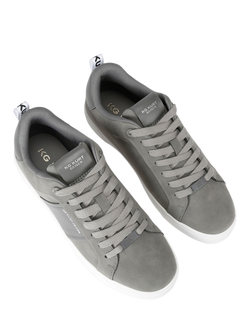 KG Kurt Geiger Noah Lace Up Trainers, Natural Beige - view 2, Natural Beige