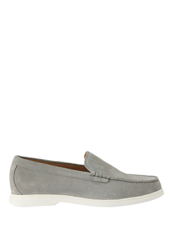 KG Kurt Geiger Sully Suede Loafers, Grey