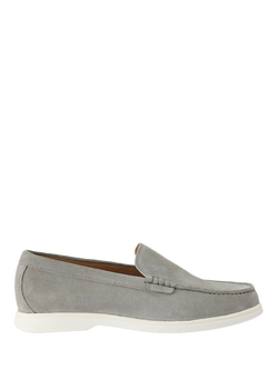 KG Kurt Geiger Sully Suede Slip-On Loafers, Brown Tan
