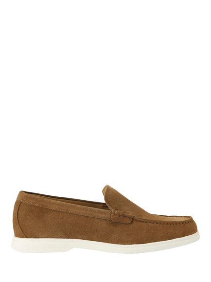 KG Kurt Geiger Sully Suede Slip-On Loafers, Tan