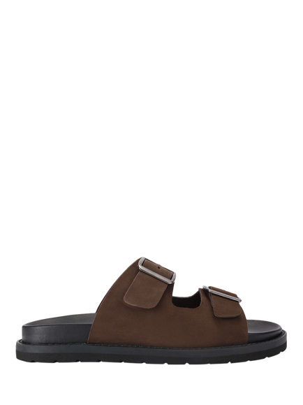 KG Kurt Geiger Lisbon Leather Sandals, Brown