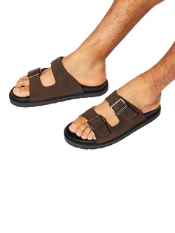 KG Kurt Geiger Lisbon Leather Sandals - view 2, Brown