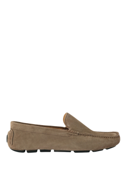 KG Kurt Geiger Floyd Suede Loafers, Brown, Brown