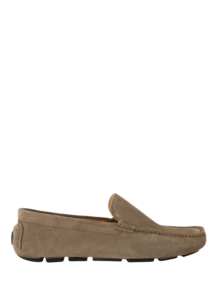 KG Kurt Geiger Floyd Suede Loafers, Brown, Brown