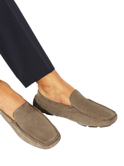 KG Kurt Geiger Floyd Slip-On Suede Loafers - view 2, Blue Light