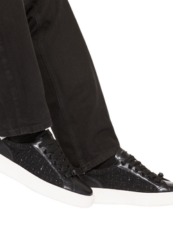 Kurt Geiger London Albion Trainers, Black/White - view 2, Black/White