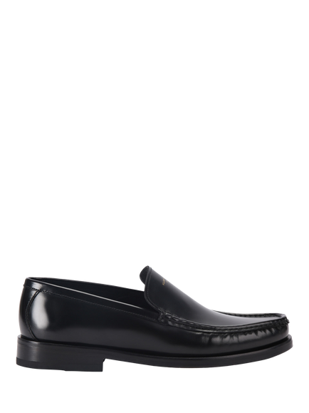 Kurt Geiger London Denman Leather Loafers, Black, Black
