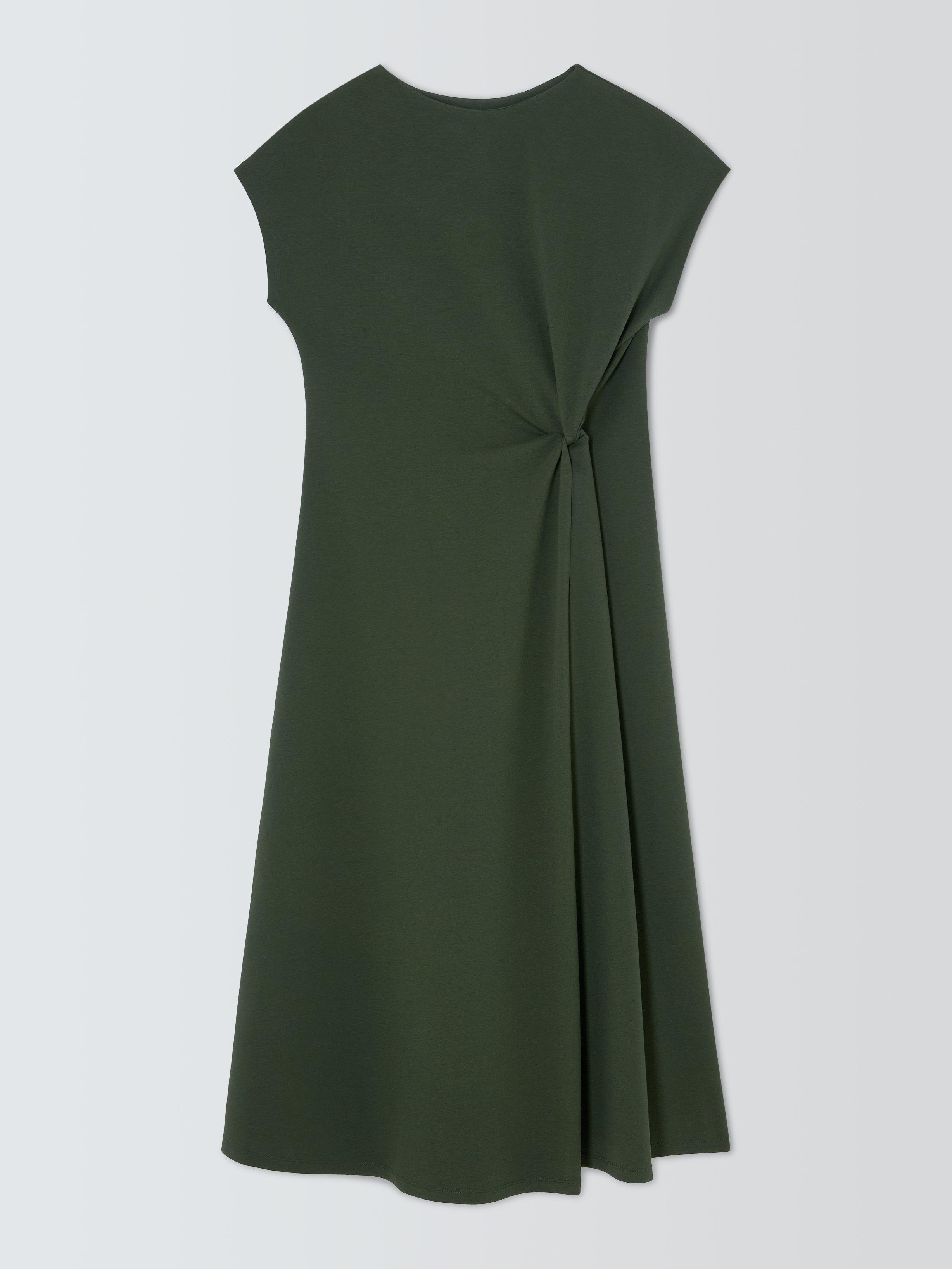 green maxi slip dress Aligne Green Fern Tie Sleeve Dress main image 1