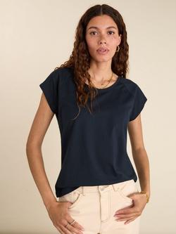 Baukjen Catherine Scoop Neck T-Shirt, Classic Navy, Classic Navy