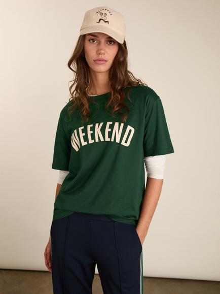 Baukjen Kit Weekend Graphic T-Shirt, Forest Green - view 2, Forest Green