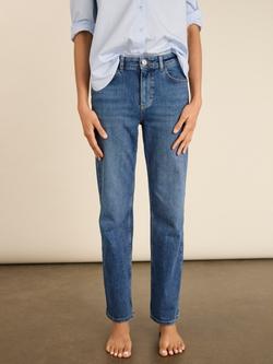 Baukjen Kim Straight Jeans, Washed Indigo - view 2, Washed Indigo