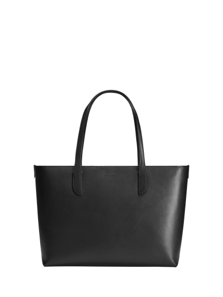 Carl Friedrik Ashby Leather Tote Bag, Black