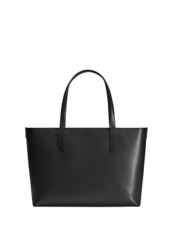 Carl Friedrik Ashby Leather Tote Bag - view 2, Black