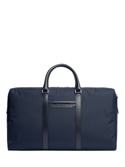 Carl Friedrik Large Twin Handle Weekender Bag, Navy