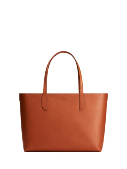 Carl Friedrik Ashby Leather Tote Bag, Cognac