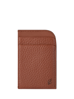Carl Friedrik Foley Leather Card Holder, Chestnut