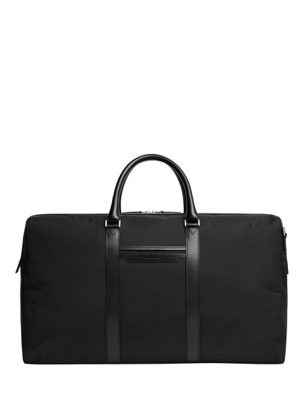Carl Friedrik Large Twin Handle Weekender Bag, Black