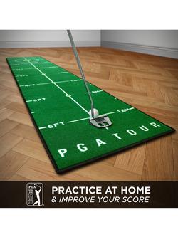 PGA Tour Deluxe Putting Mat - view 2, Green