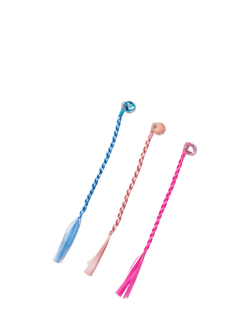 Small Stuff Kids' Sequin Sparkle Hair Accessory Set, Pack of 4, Pink/Multi - view 2, Pink/Multi