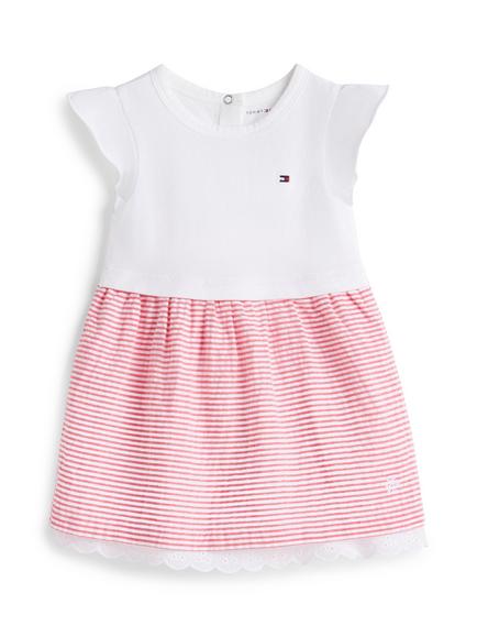 Tommy Hilfiger Baby Seersucker Dress, Multi, Multi