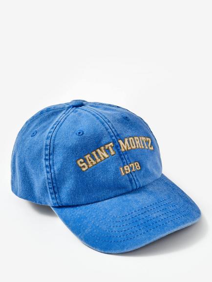 Mint Velvet Saint Moritz Baseball Cap, Blue, Blue