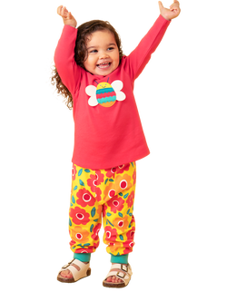 Frugi Baby Parsnip Trousers, Multi - view 2, Multi