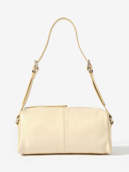 Mint Velvet Matilda Pure Leather Shoulder Bag, Yellow, Yellow