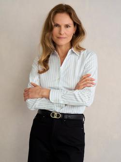 Hobbs Kiera Padded Pure Leather Belt, Black - view 2, Black