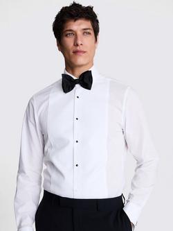 Moss Silk Grosgrain Bow Tie - view 2, Black