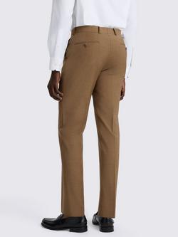 Moss Performance Tailored Fit Wool Blend Suit Trousers - view 2, Chestnut