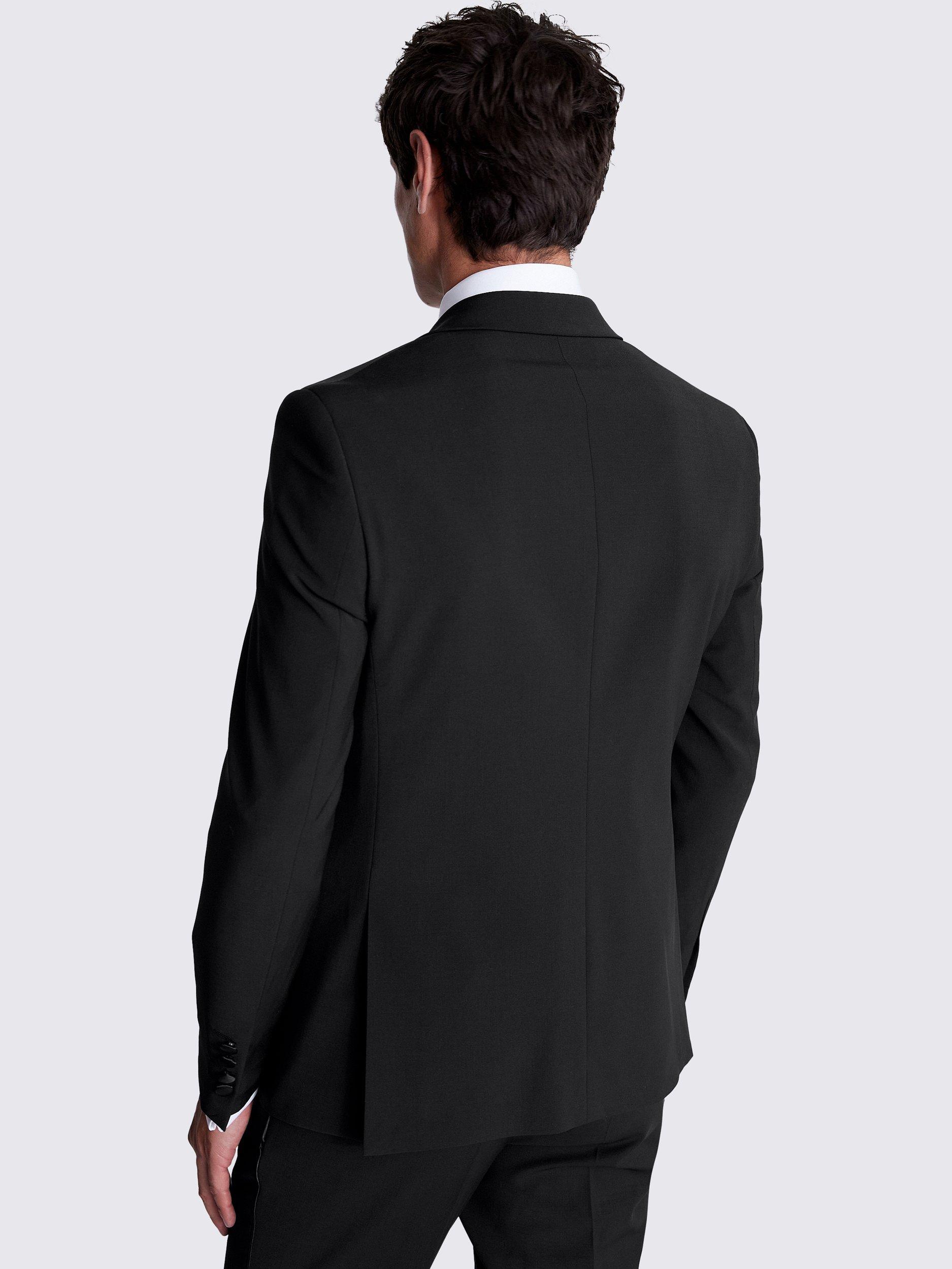 Product image 3 of 4, which shows Moss Nano tuxedo Jacket, Black, 34S