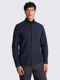 Moss Cotton Regular Fit Oxford Shirt, Navy, Navy