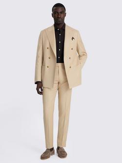 Moss Tailored Fit Italian Wool Suit Jacket, Latte - view 2, Latte