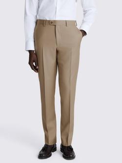 Moss Tailored Fit Italian Wool Suit Trousers, Taupe