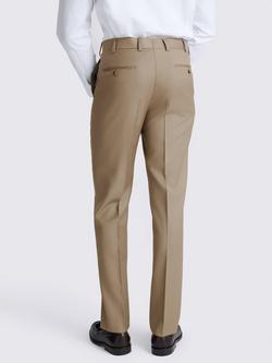 Moss Tailored Fit Italian Wool Suit Trousers - view 2, Taupe