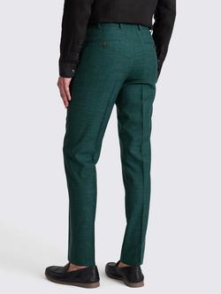 Moss Tailored Fit Italian Wool with Silk Suit Trousers, Emerald - view 2, Emerald