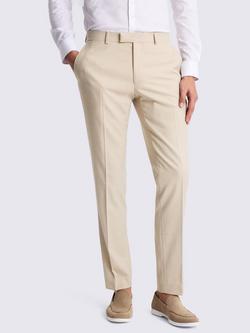 Moss Slim Fit Stetch Blend Suit Trousers, Light Camel, Light Camel