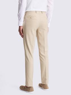 Moss Slim Fit Stetch Blend Suit Trousers, Light Camel - view 2, Light Camel