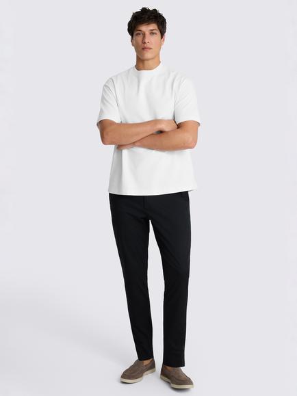 Moss Heavy Weight Cotton T-Shirt - view 2, White