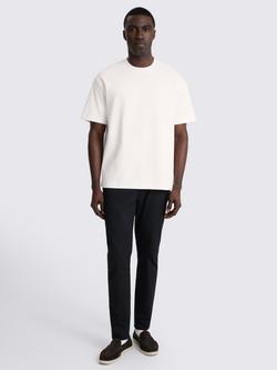 Moss Poppy Cotton Regular Fit Short Sleeve T-Shirt, White - view 2, White