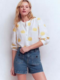 Boden Primrose Denim Shorts, Mid Vintage, Mid Vintage