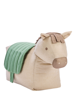 Tutti Bambini Henry Horse Ride-On Bean Bag, Good Life