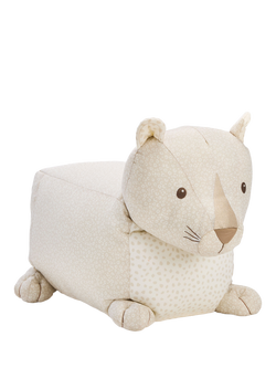 Tutti Bambini Luna Leopard Ride-On Bean Bag, Love Cats