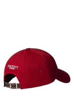 Hackett London Logo Baseball Cap, Navy - view 2, Red