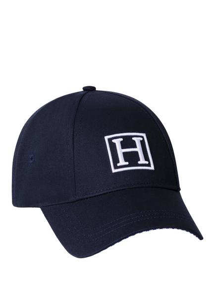 Hackett London Heritage Logo Baseball Cap, Navy