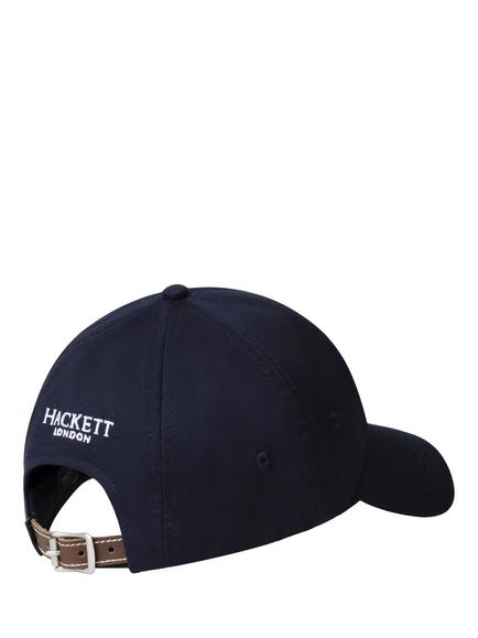 Hackett London Heritage Logo Baseball Cap - view 2, Navy