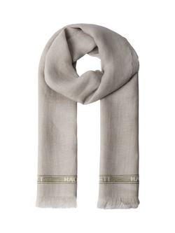 Hackett London Linen Scarf, Stone Beige, Stone Beige