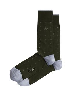 Hackett London Socks, Army Green